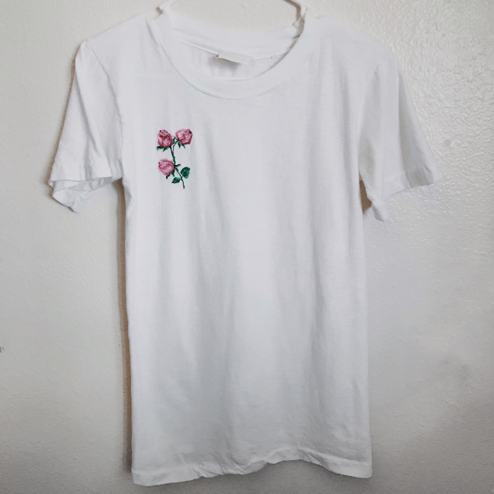 Vintage Embroidered Tee
